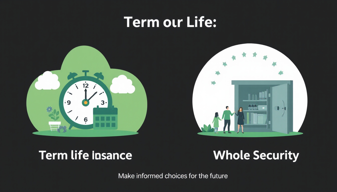 Understanding the Key Differences Between Term and Whole Life Insurance: Make the Right Choice for Your Future!